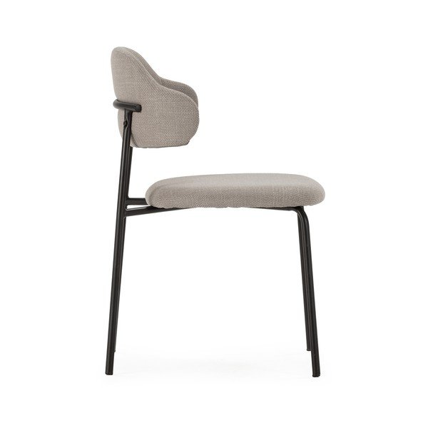 Světle šedé jídelní židle v sadě 4 ks Adriel – Marckeric-image-3