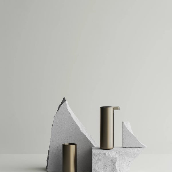 Dávkovač mýdla z nerezové oceli v bronzové barvě 165 ml MODO – Blomus-image-3