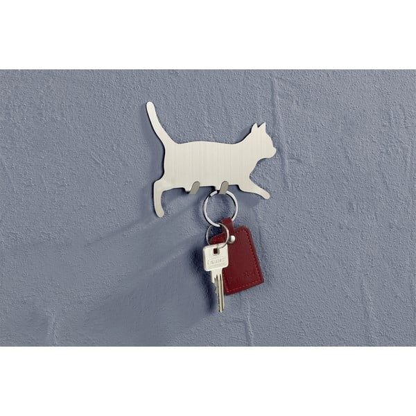 Samodržící háčky z nerezové oceli v sadě 2 ks Cat – Maximex-image-1