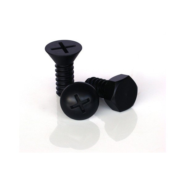 Věšáky Screw Collection, černé-image-2