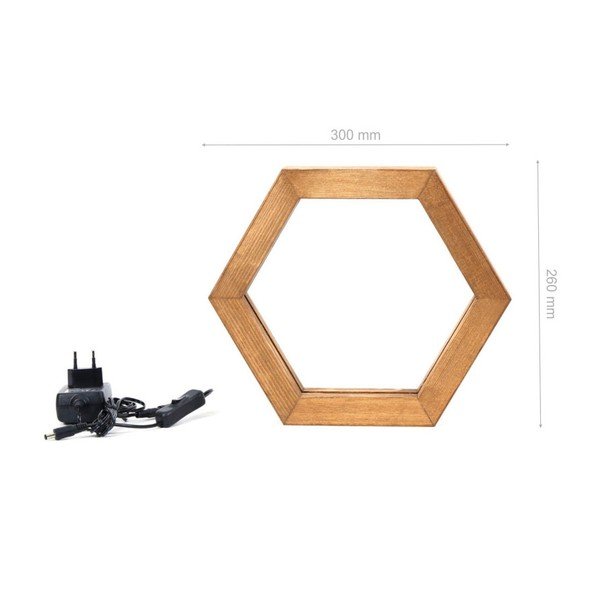 Dřevěné stolní svítidlo Honeybee-image-2