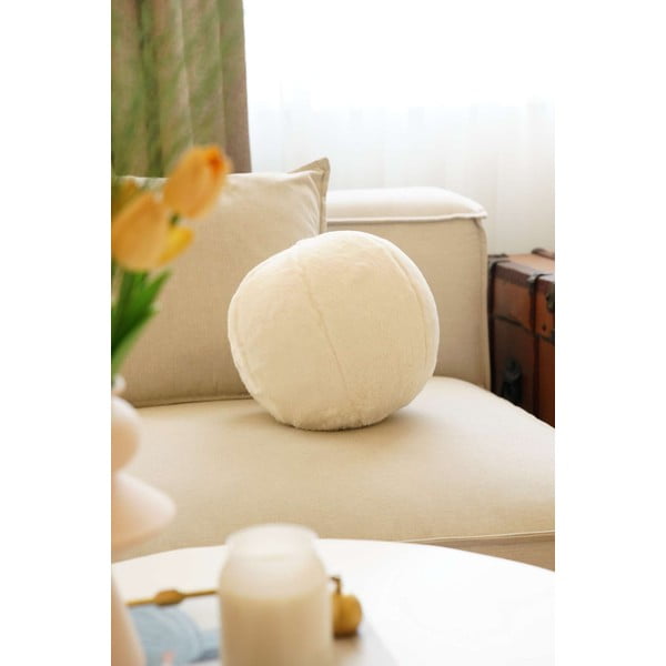 Dekorační polštář z mikroplyše ø 25 cm Top – Mioli Decor-image-3