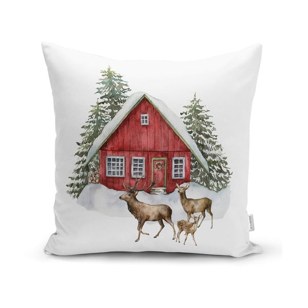 Povlak na polštář s vánočním motivem 43x43 cm – Mila Home