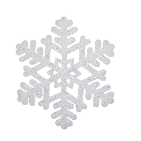 Vánoční pěnová dekorace ve tvaru sněhové vločky InArt Robyn