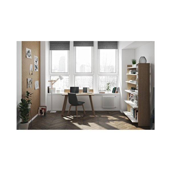 Psací stůl v dekoru dubového dřeva TemaHome Loft-image-4