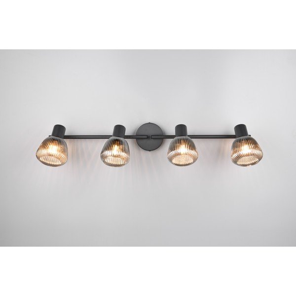 Černé bodové svítidlo ø 10 cm Tarifa – Trio-image-2