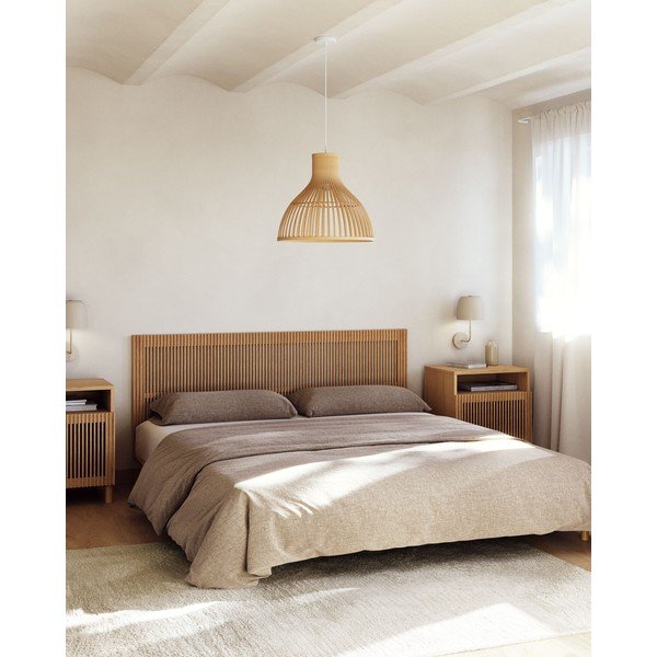 Čelo postele z jasanového dřeva 175x70 cm Beyla – Kave Home-image-1