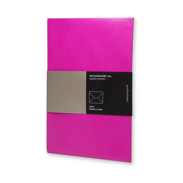 Papírová složka na dokumenty Moleskine Hot Pink, A4