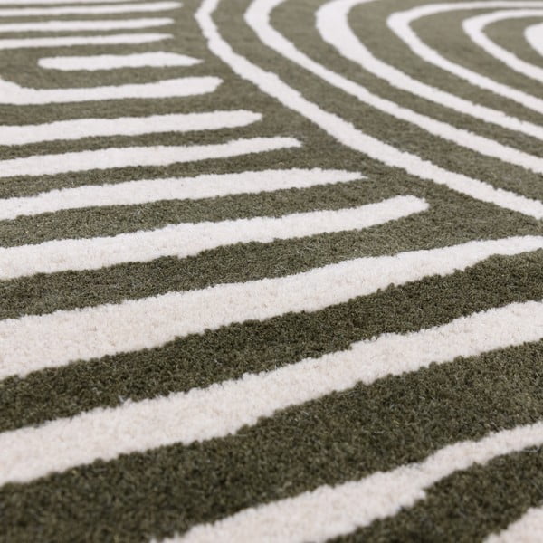 Zelený ručně tkaný vlněný koberec 120x170 cm Reef – Asiatic Carpets-image-3