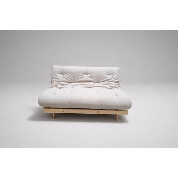 Béžová rozkládací pohovka 160 cm Roots - II. jakost – Karup-image-1