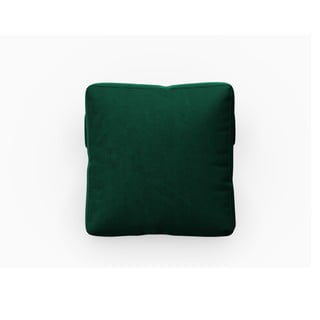 Zelený sametový polštář k modulární pohovce Rome Velvet - Cosmopolitan Design