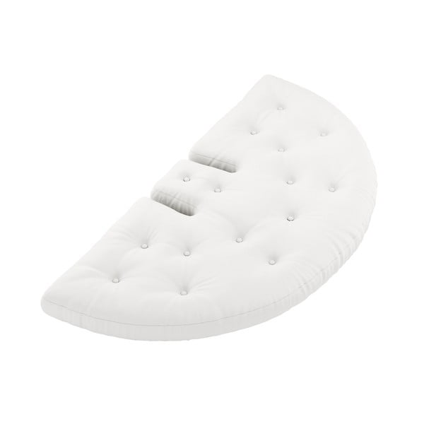 Bílé rozkládací křeslo vhodné do exteriéru Karup Design Design OUT™ Nido White-image-4