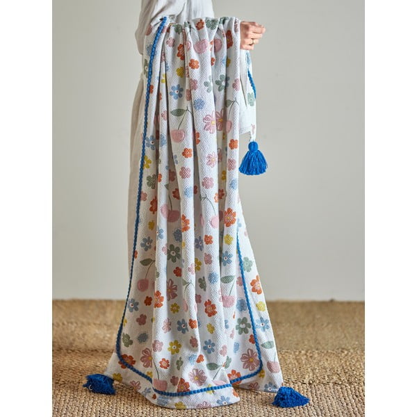 Dětská deka z recyklované bavlny 130x160 cm Cherry – Bloomingville Mini-image-3