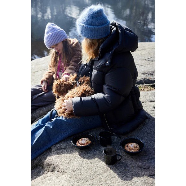 Černá miska ze smaltu Doris – Sagaform-image-1