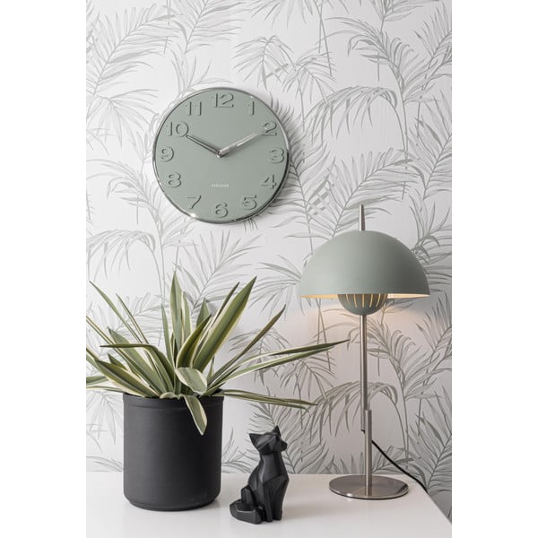 Šedozelená stolní lampa Leitmotiv Sphere Top, ø 25 cm-image-1