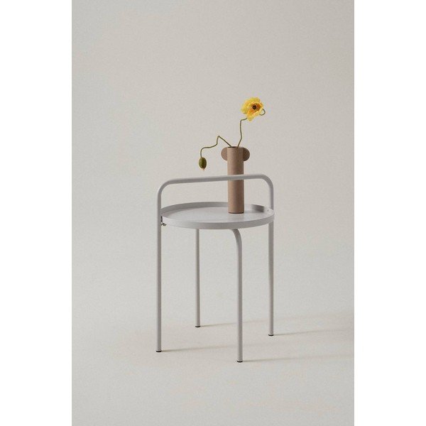 Kovový kulatý odkládací stolek ø 42 cm Bleket – Jotex-image-1
