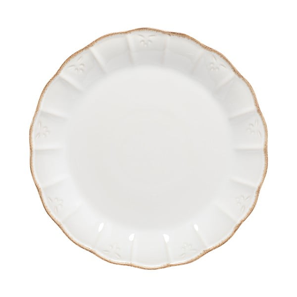 Bílý kameninový servírovací talíř Casafina, ⌀ 34 cm