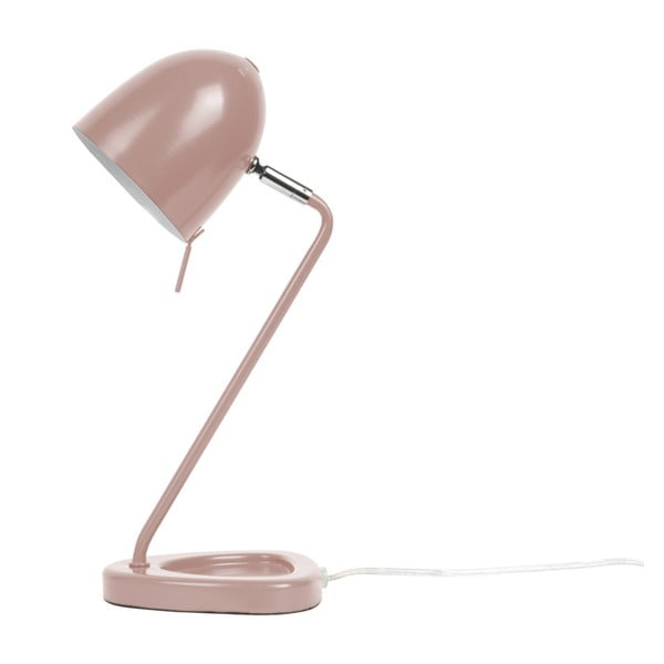 Růžová stolní lampa Present Time Cap