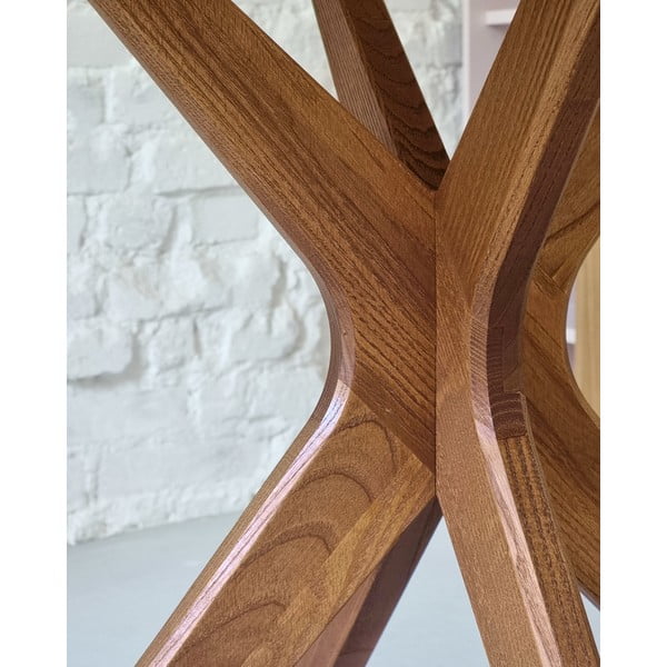 Jídelní stůl v dekoru dubu 90x90 cm Jubi – Ragaba-image-3