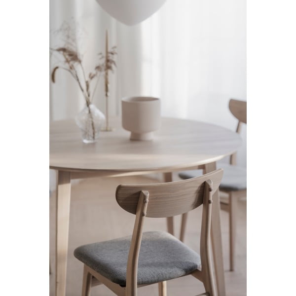 Jídelní židle v sadě 2 ks v přírodní barvě Rodham - Rowico-image-3