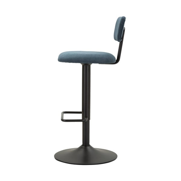 Barová židle s nastavitelnou výškou v petrolejové barvě/černá (výška sedáku 61 cm) Tina – Mauro Ferretti-image-3