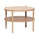 Kulatý konferenční stolek v dekoru dubu ø 60 cm Acorn – Hübsch