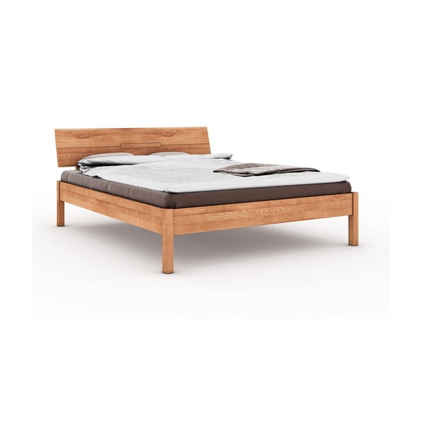 Dvoulůžková postel z bukového dřeva 140x200 cm Vento - The Beds
