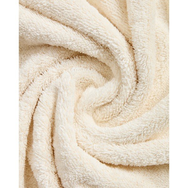 Bílý/zelený froté bavlněný ručník 50x90 cm Sedora – Kave Home-image-4