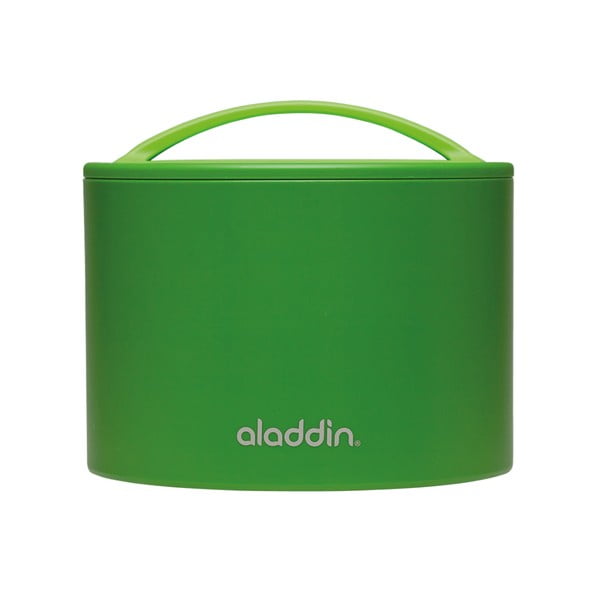 Zelený termobox na svačinu Aladdin Bento, 600 ml