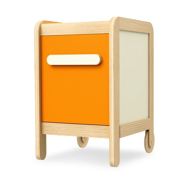Oranžová skříňka Timoore Simple