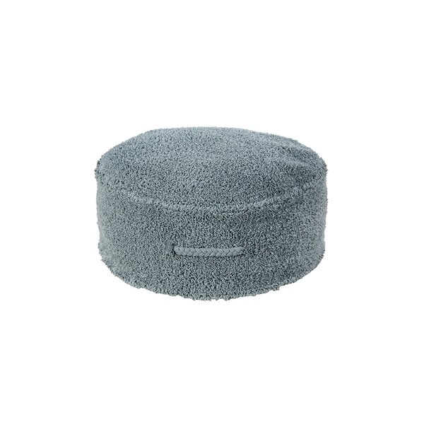 Modrý taburet Chill Vintage Blue – Lorena Canals