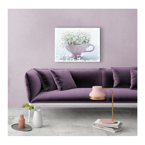 Obraz Styler Shaby White Pure, 32 x 42 cm-image-1