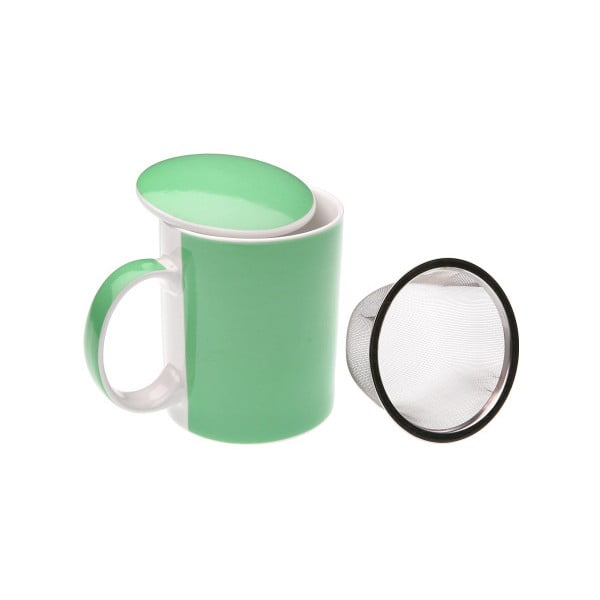 Zelený hrnek se sítkem Versa Green Tea Mug