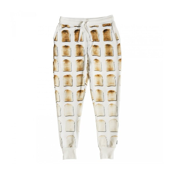 Pánské bílé kalhoty Snurk Toast, vel. XL