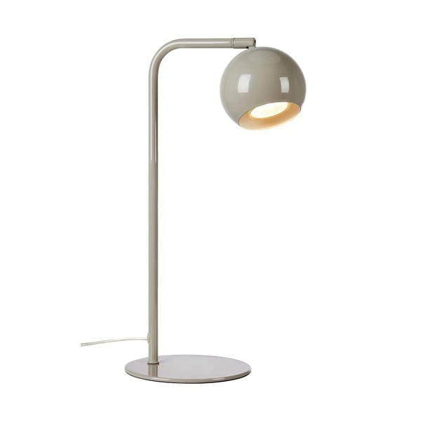 Šedobéžová stolní lampa s kovovým stínidlem (výška 39,5 cm) Pop – Markslöjd