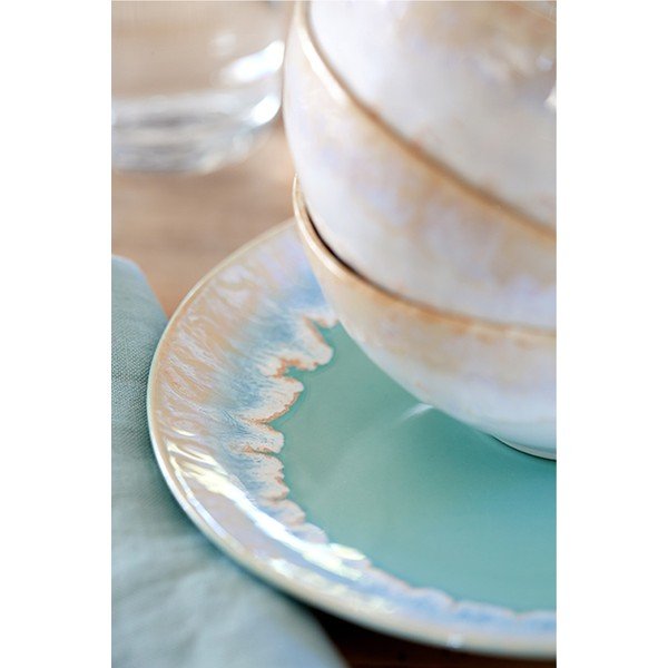 Tyrkysový dezertní  talíř z kameniny ø 22 cm Taormina – Casafina-image-1
