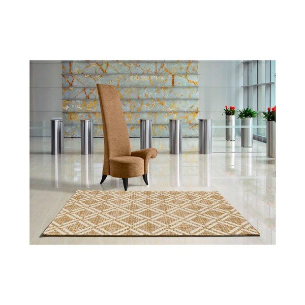 Hnědobéžový koberec Universal Bukit Beige, 140 x 200 cm-image-1