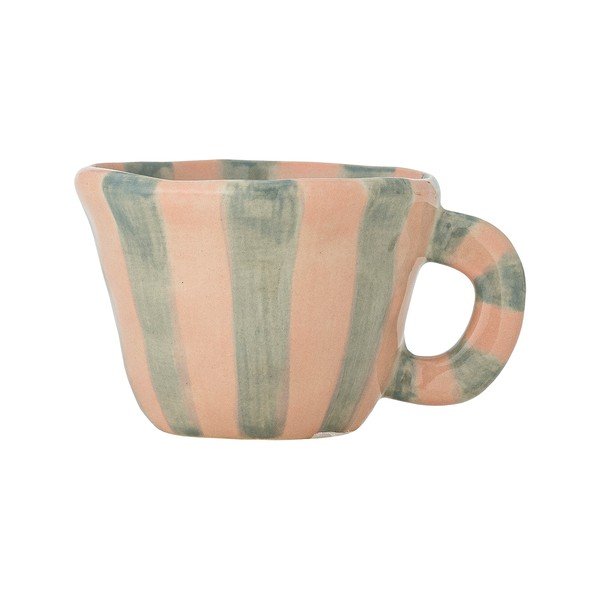 Světle zelený/světle růžový keramický šálek na espresso 110 ml Nini – Bloomingville