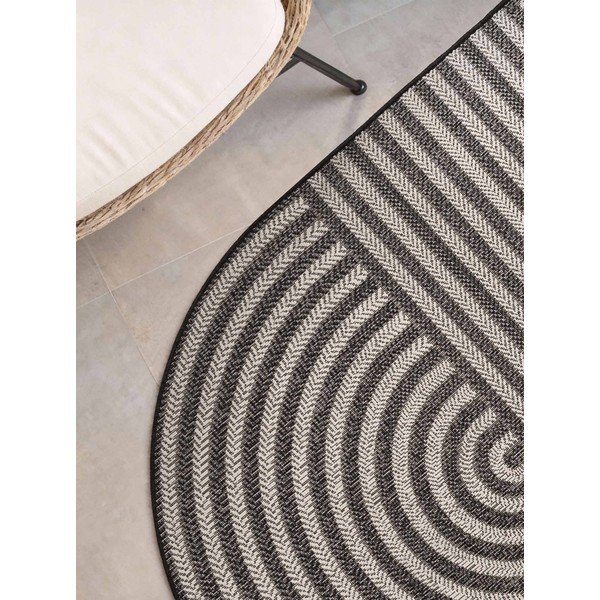 Černý/krémový vnitřní a venkovní koberec 160x230 cm Haringey Woodfield – Ted Baker-image-2