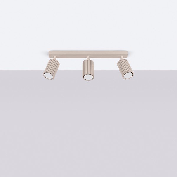 Taupe kovové bodové svítidlo 6,5x45 cm Gleam – Sollux-image-2