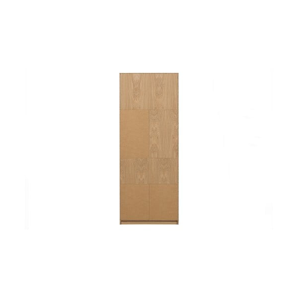 Modulární knihovna v dekoru dubu v přírodní barvě 77x199 cm Modulair – vtwonen-image-4