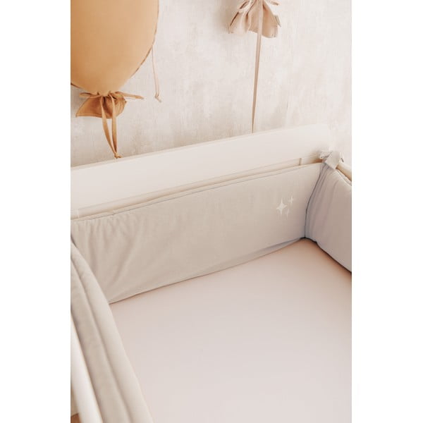 Mantinel do postýlky 180 cm Stars – Malomi Kids-image-1