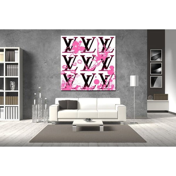 Obraz I Love Louis Pink, 91x91 cm-image-1