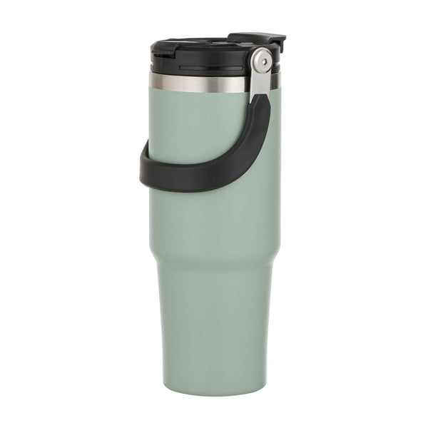 Šalvějově zelená cestovní nerezová lahev 1 l Eco – Ladelle