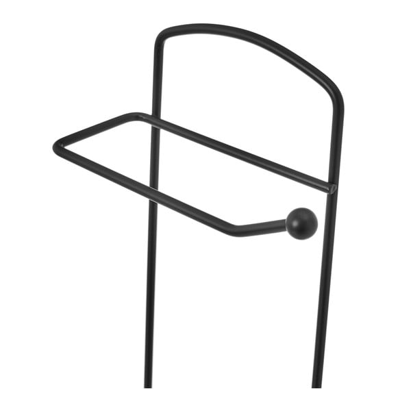 Černá kovová WC štětka Simply – Casa Selección-image-3