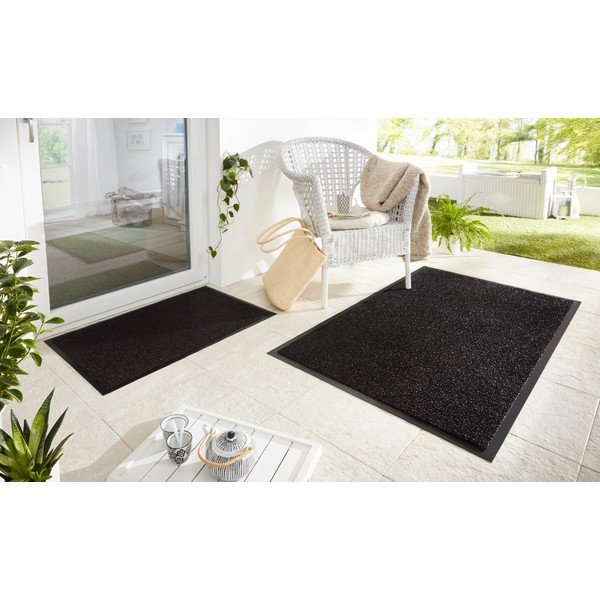 Černá venkovní rohožka Hanse Home Garden Brush, 60 x 90 cm-image-1