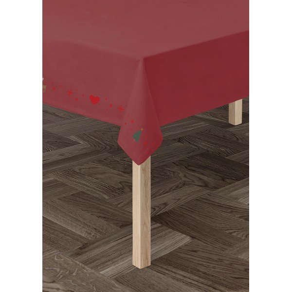 Ubrus s vánočním motivem s příměsí bavlny 150x270 cm Christmas Fable – JUNA-image-4