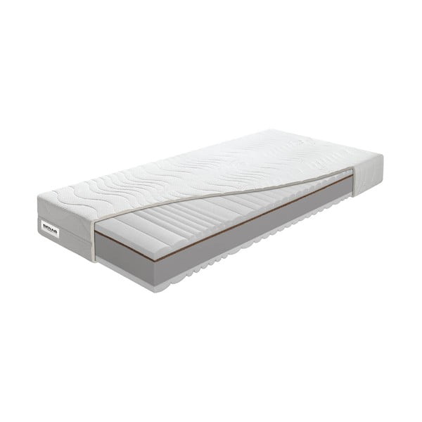 Středně tvrdá/extra tvrdá pěnová oboustranná matrace 90x200 cm BonVitality HR – BENAB-image-2
