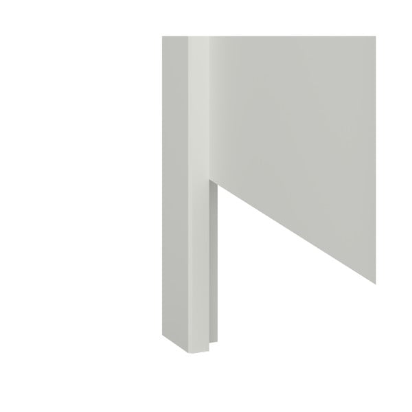 Šedá šatní skříň se zrcadlem 49x195 cm Tromsö - Tvilum-image-4