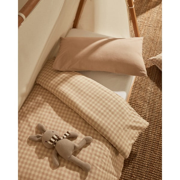 Bavlněné dětské povlečení do postýlky s prostěradlem 70x120 cm Yanil – Kave Home-image-1